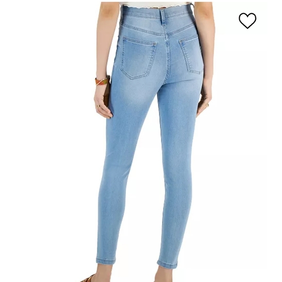 CELEBRITY PINK Women's Juniors' High Rise Skinny Ankle Jeans size 5 - Picture 2 of 11